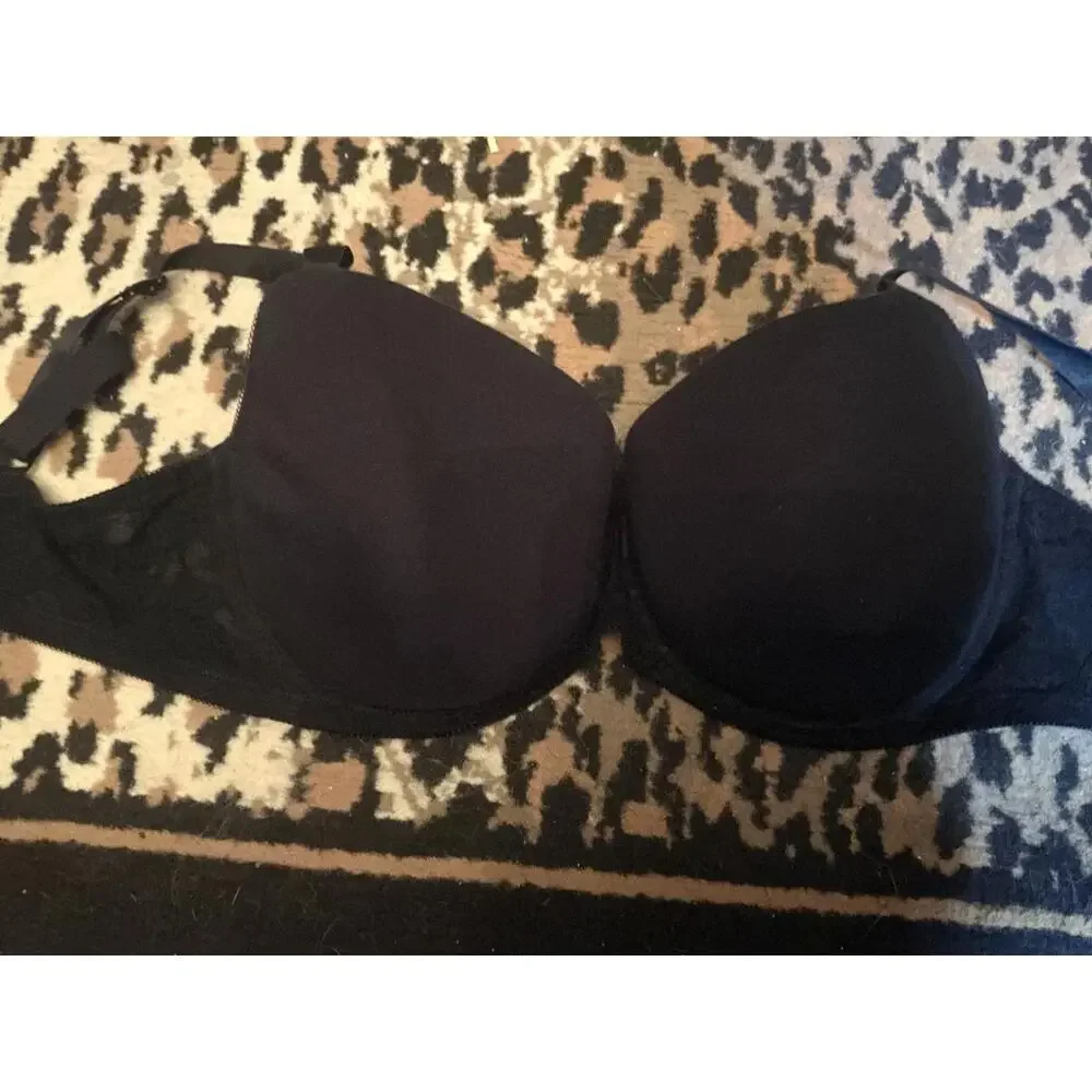38E Honest Black Bra underwire